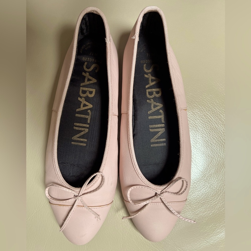 Sabatini Pink Ballerina Flats  7.5 M